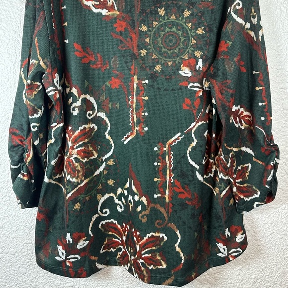 Allison Daley Petites Embellished Floral Top – Size PM - Picture 6 of 7